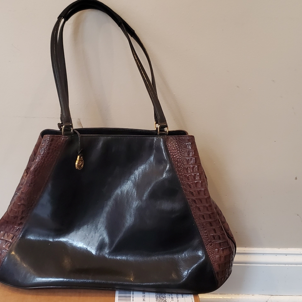 Brahmin Jennifer - Black Tuscan Collection